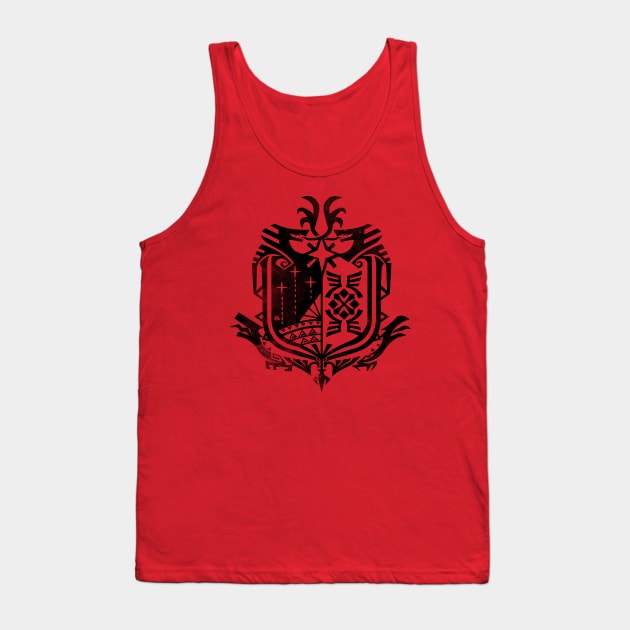 [MONSTER HUNTER WORLD] MAIN CREST ver. 2 Tank Top by PRWear